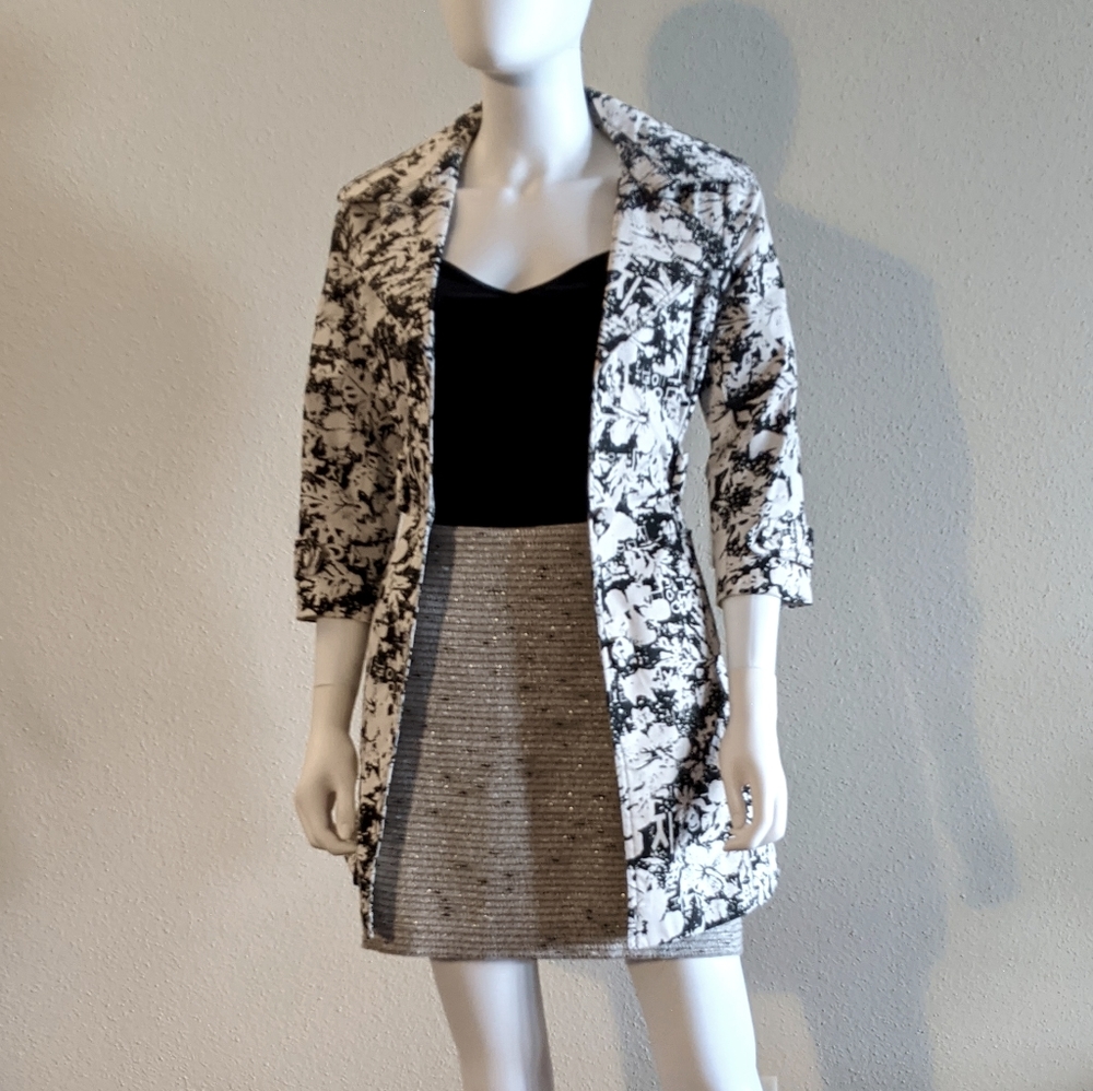 Patterned Overcoat - Picture 3 of 3